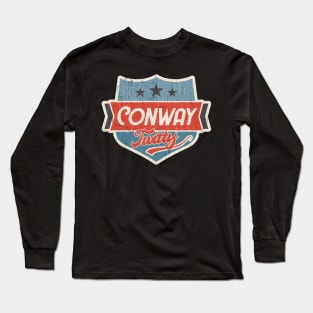 Conway Twitty vintage art Long Sleeve T-Shirt